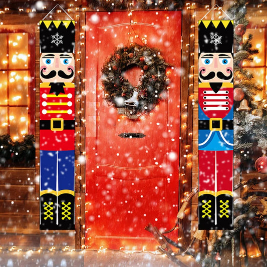 Nutcracker Duo Door Decor