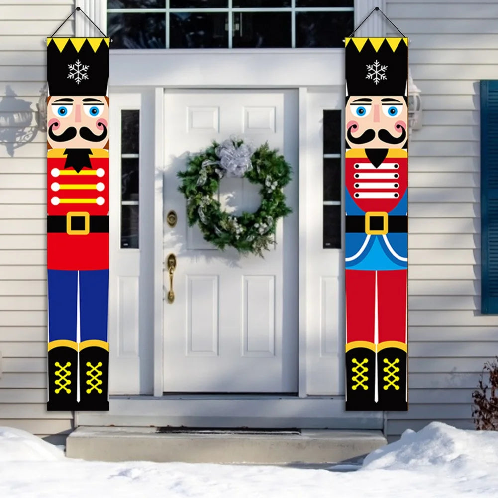 Nutcracker Duo Door Decor