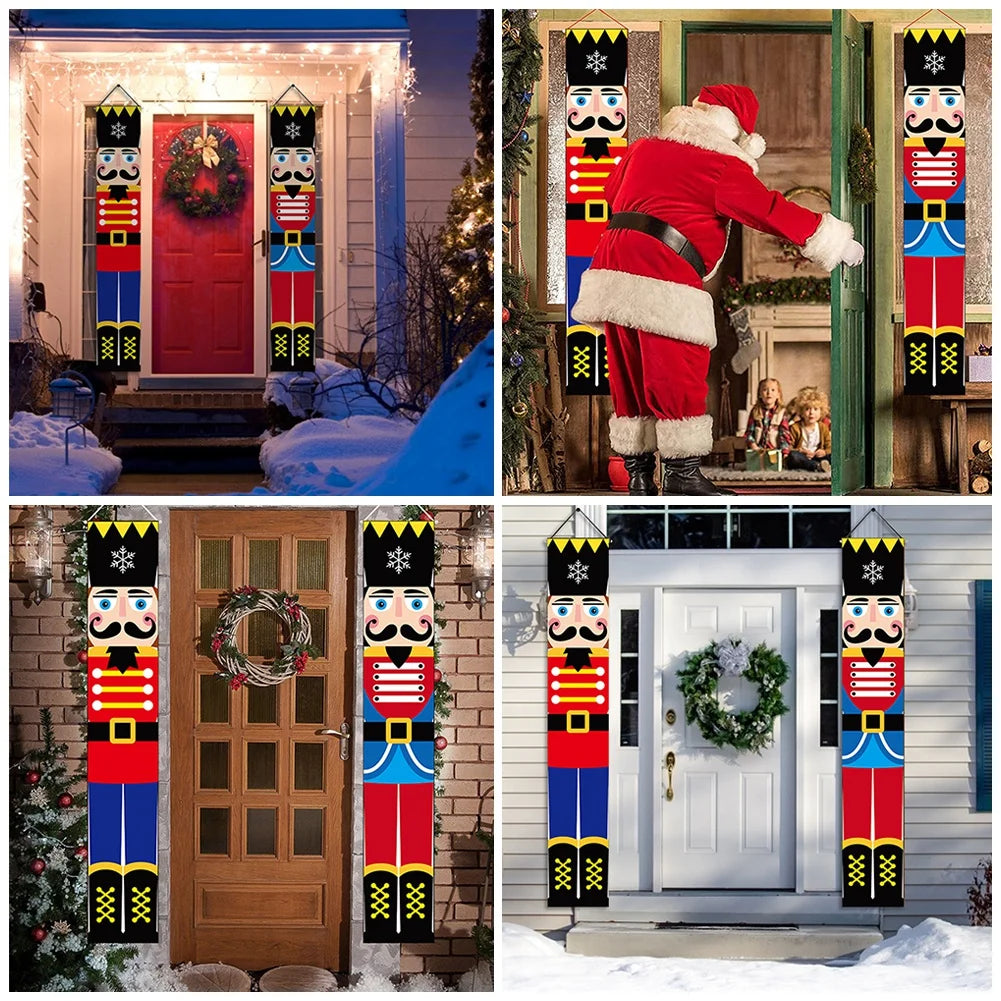 Nutcracker Duo Door Decor