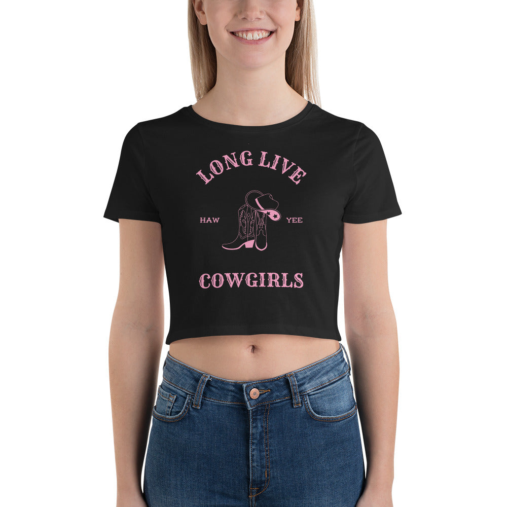 Long Live Cowgirls (Crop Top Tee)