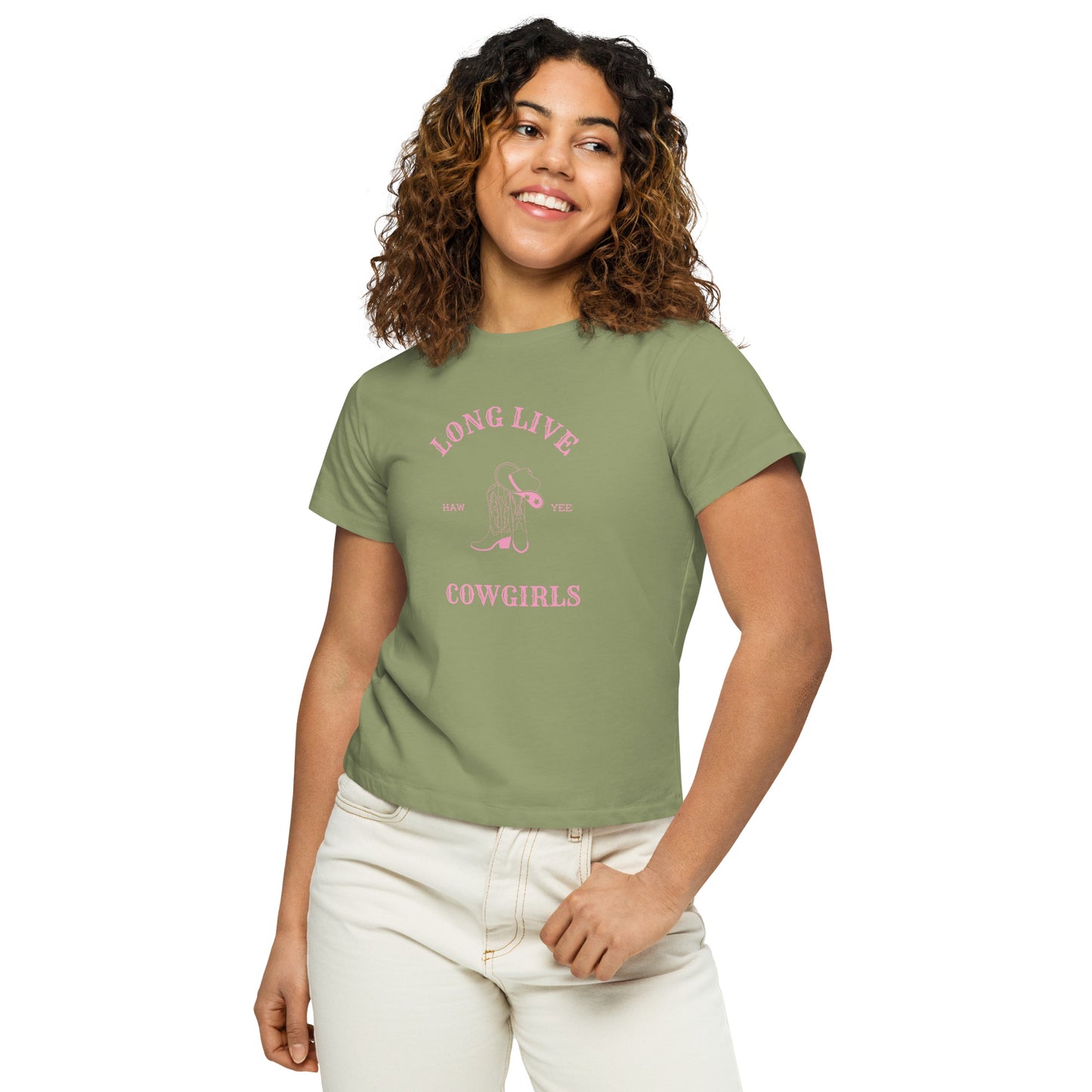 Long Live Cowgirls (High-waisted Tee)