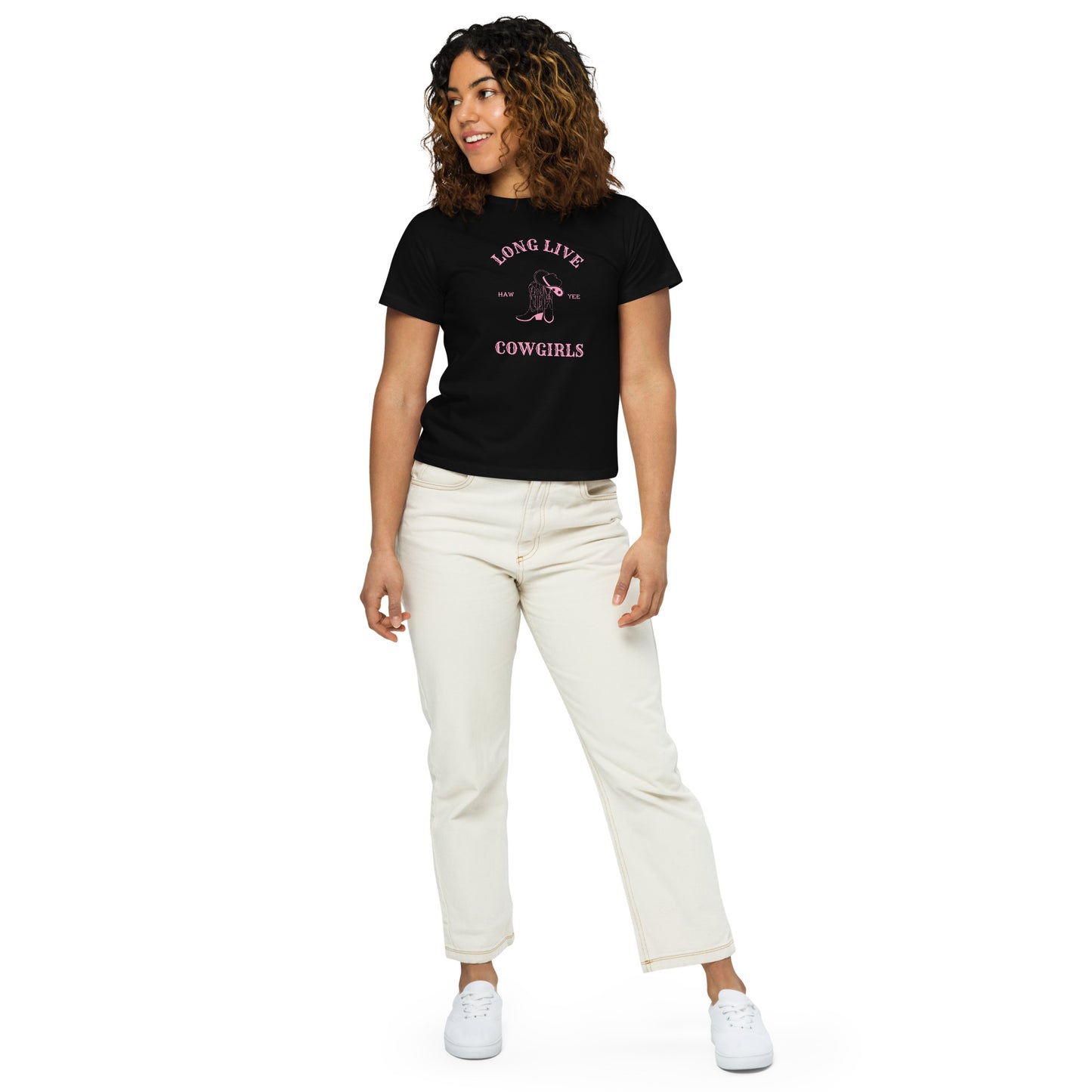 Long Live Cowgirls (High-waisted Tee)