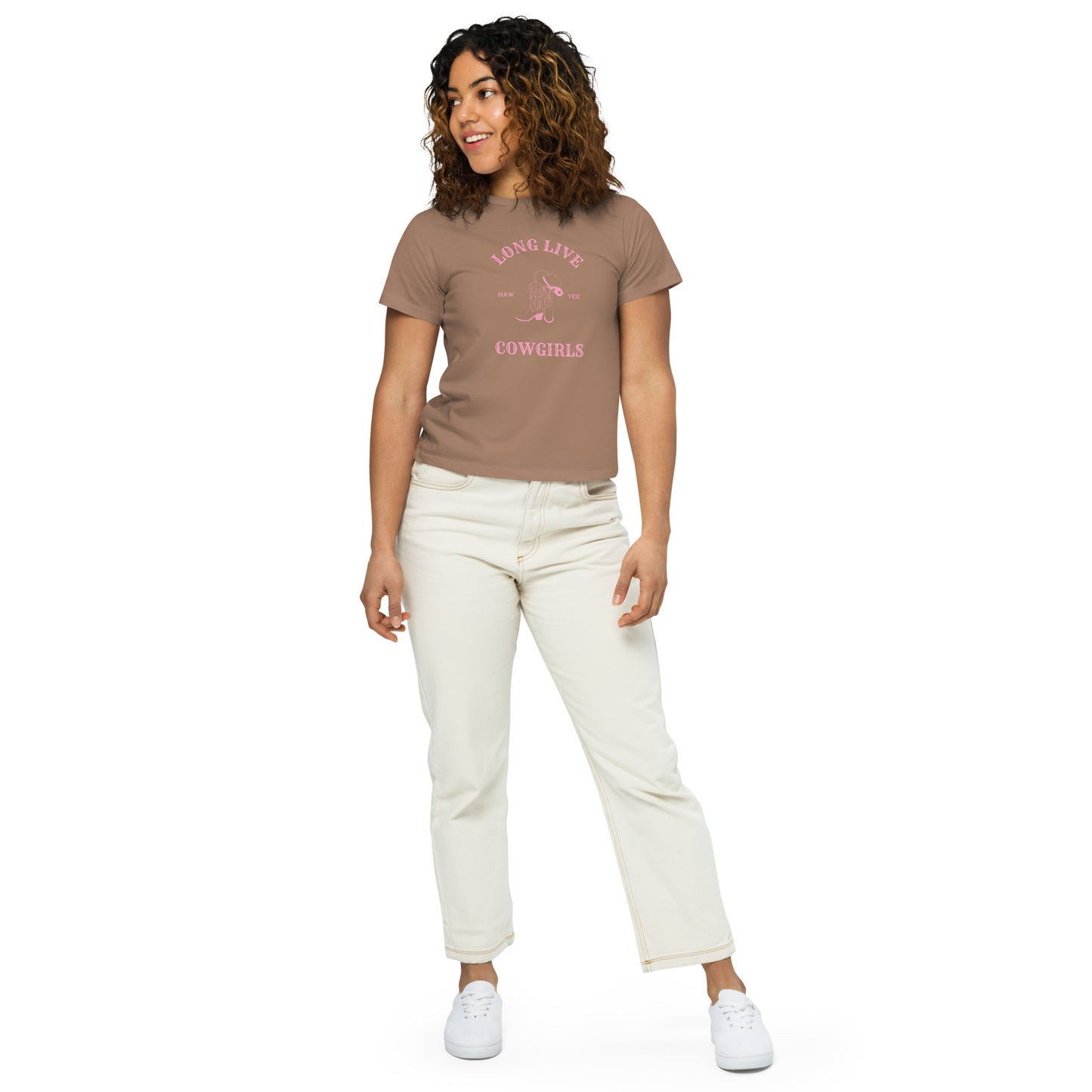 Long Live Cowgirls (High-waisted Tee)