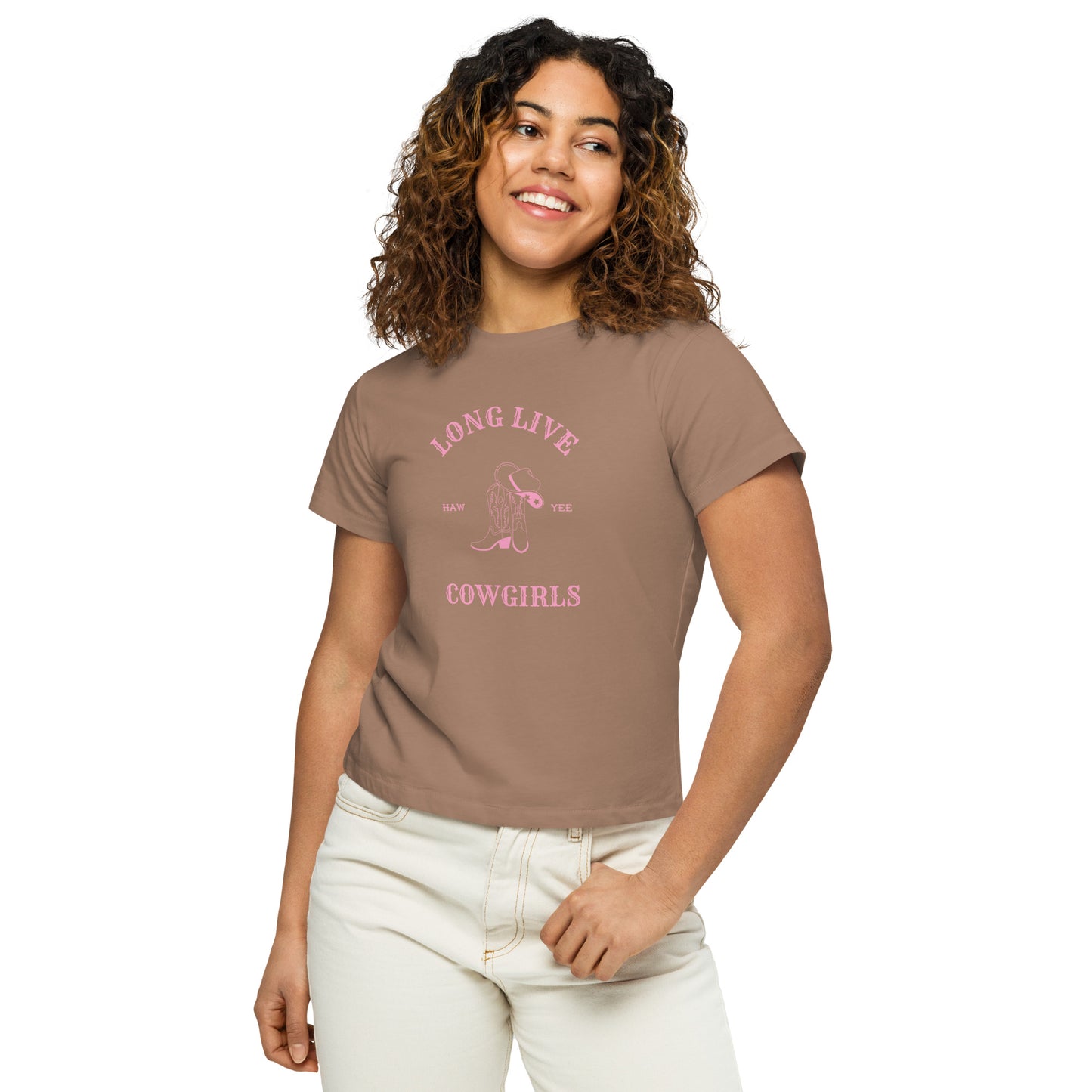 Long Live Cowgirls (High-waisted Tee)