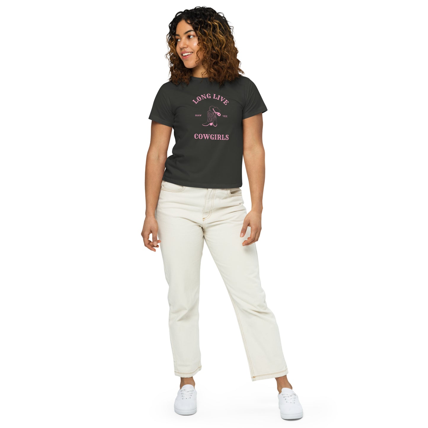 Long Live Cowgirls (High-waisted Tee)