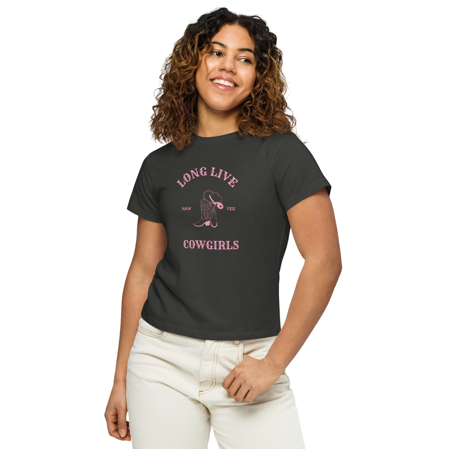 Long Live Cowgirls (High-waisted Tee)