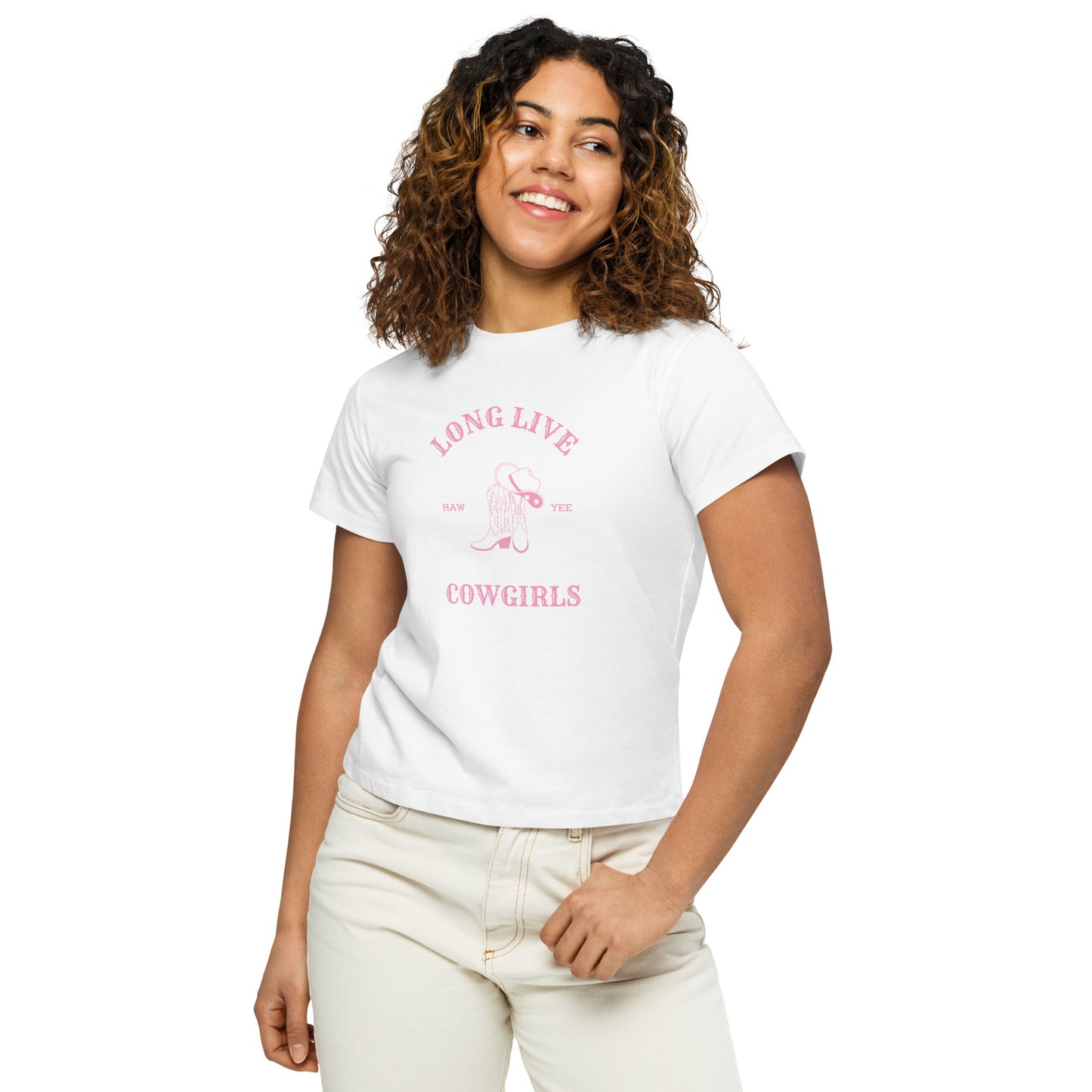 Long Live Cowgirls (High-waisted Tee)